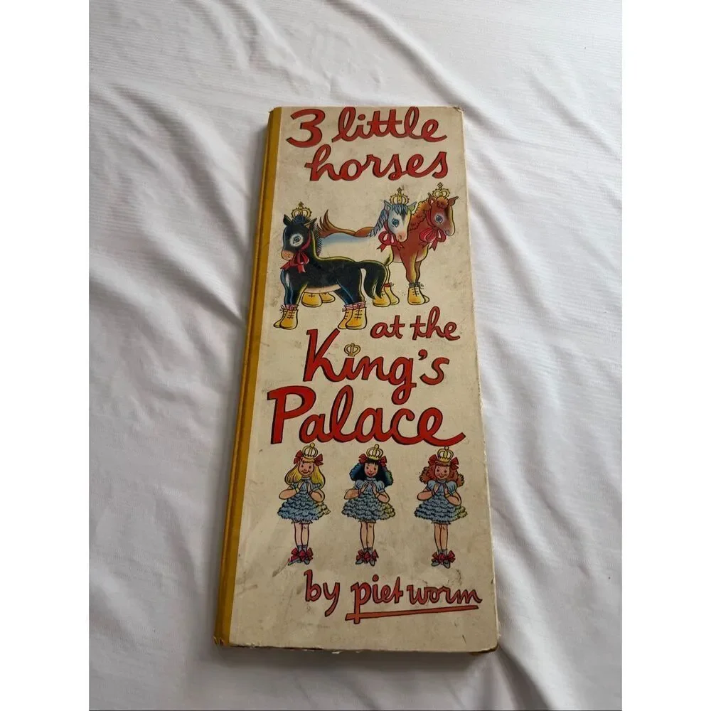 3 LITTLE HORSES AT THE KING'S PALACE by Piet Worm. New York: Random House 1959